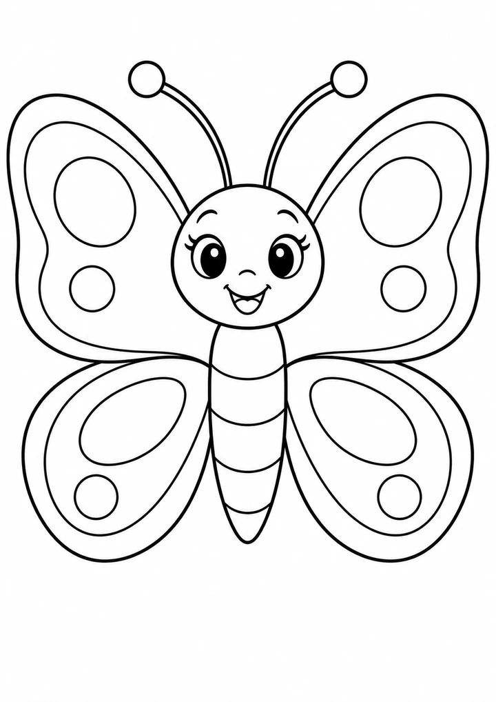 Le papillon aux grandes ailes