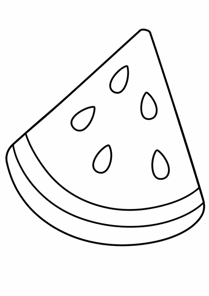 La tranche de pastèque