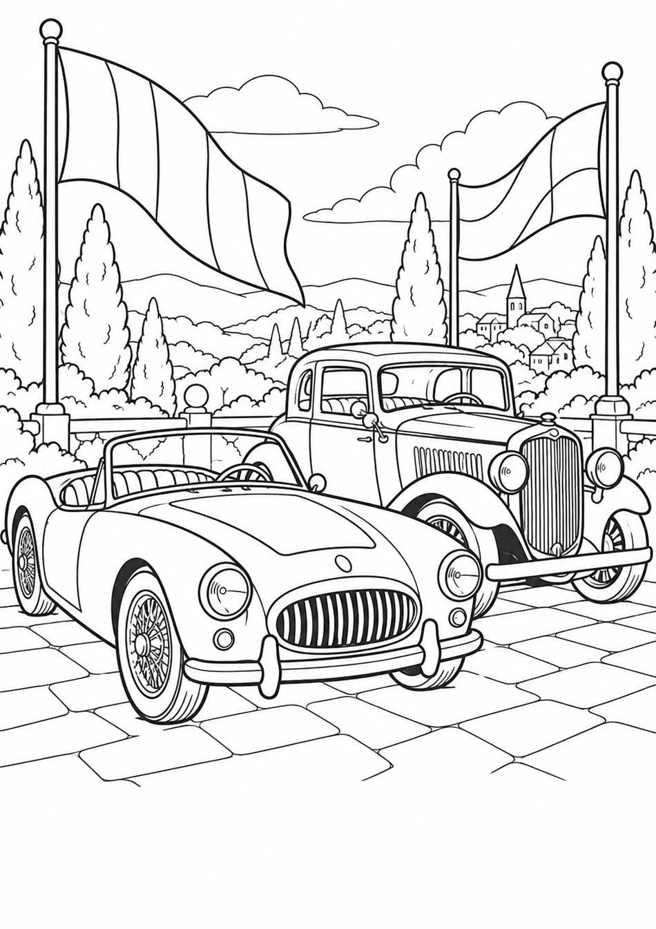 Le salon des voitures anciennes
