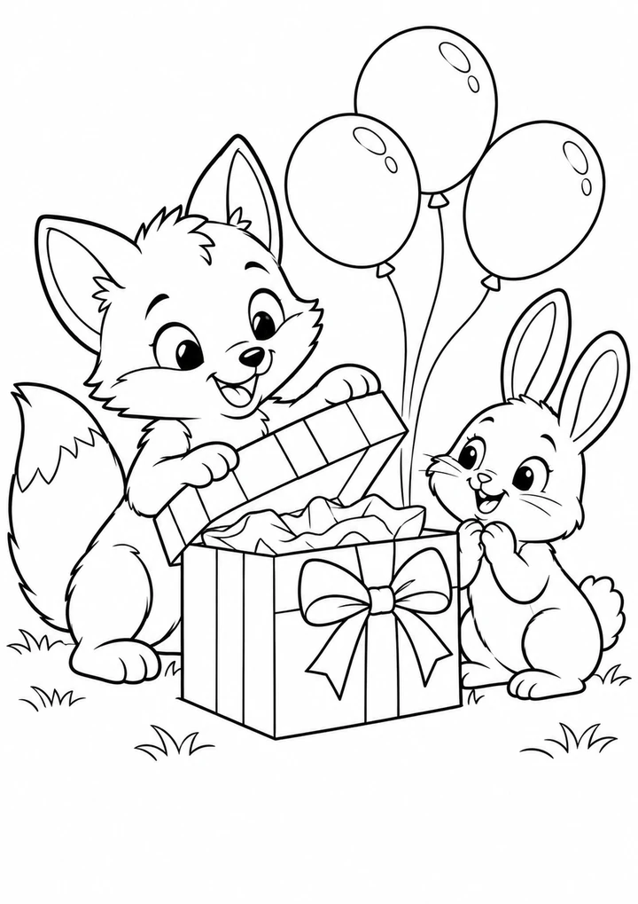 L’anniversaire du petit renard