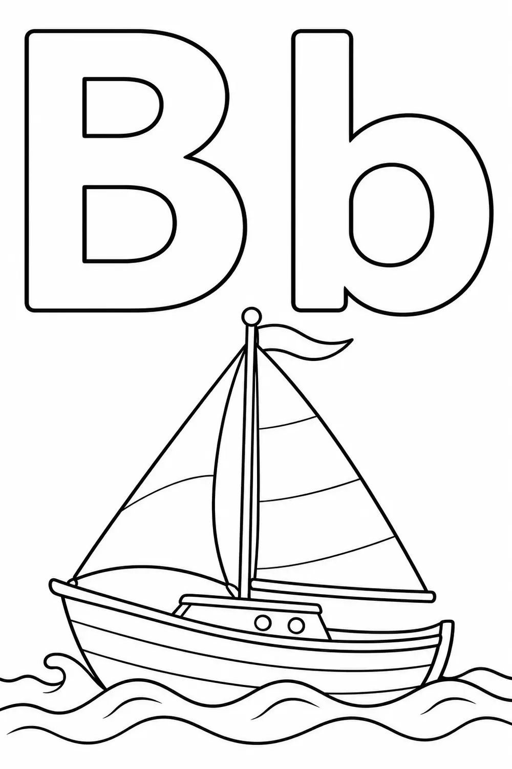 Lettre B comme bateau