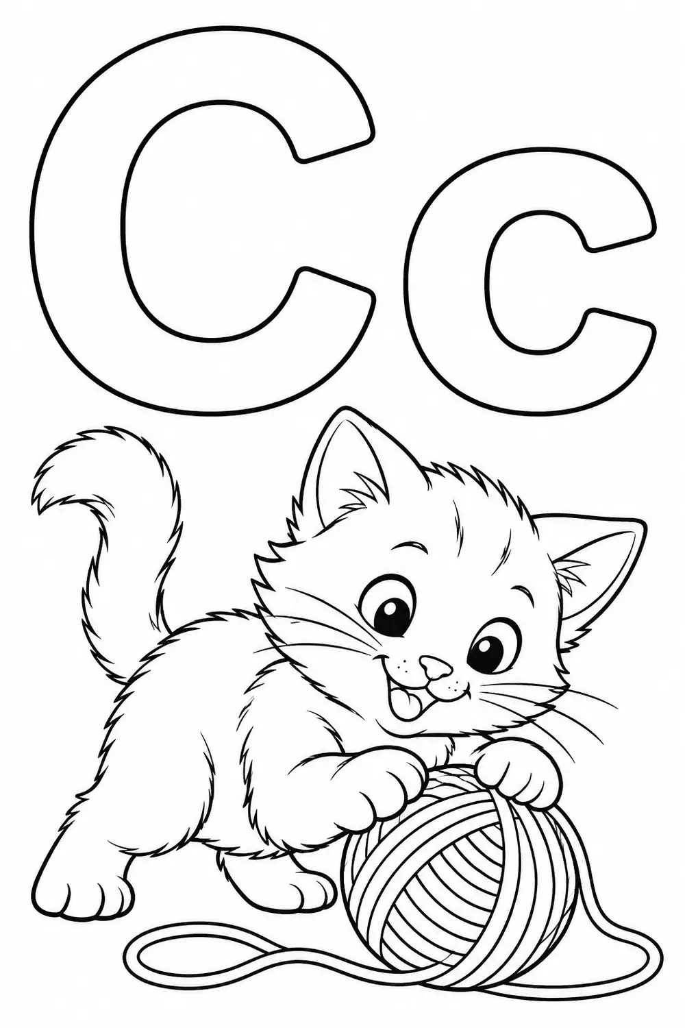 Lettre C comme chat