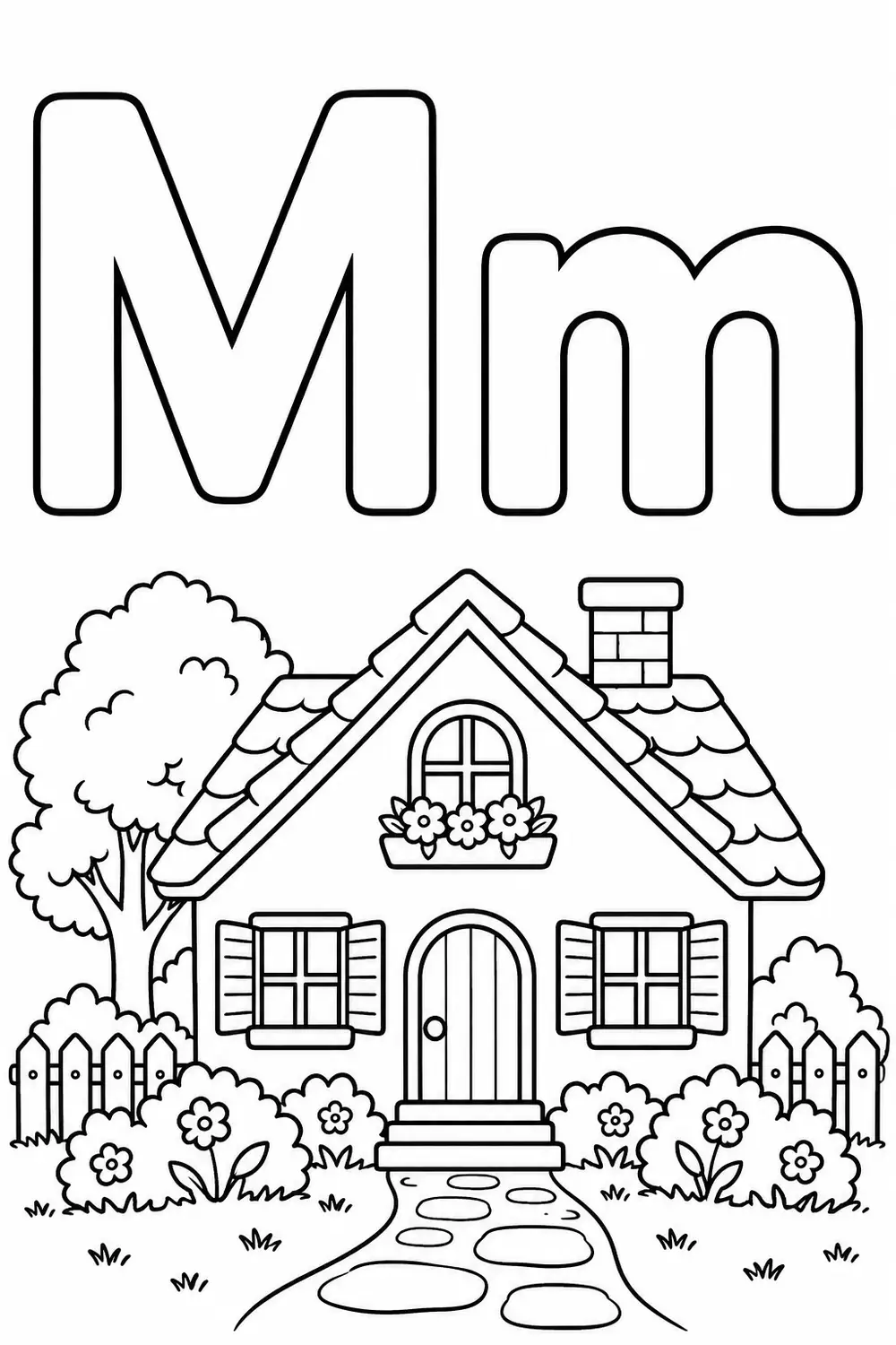 Lettre M comme maison