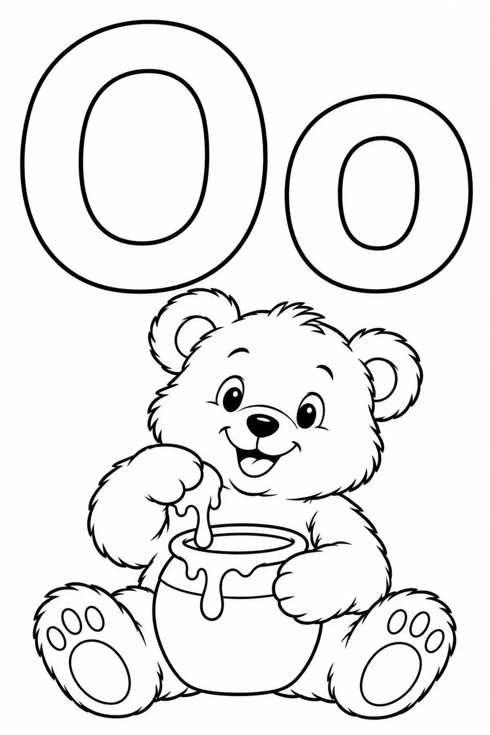 Lettre O comme ours