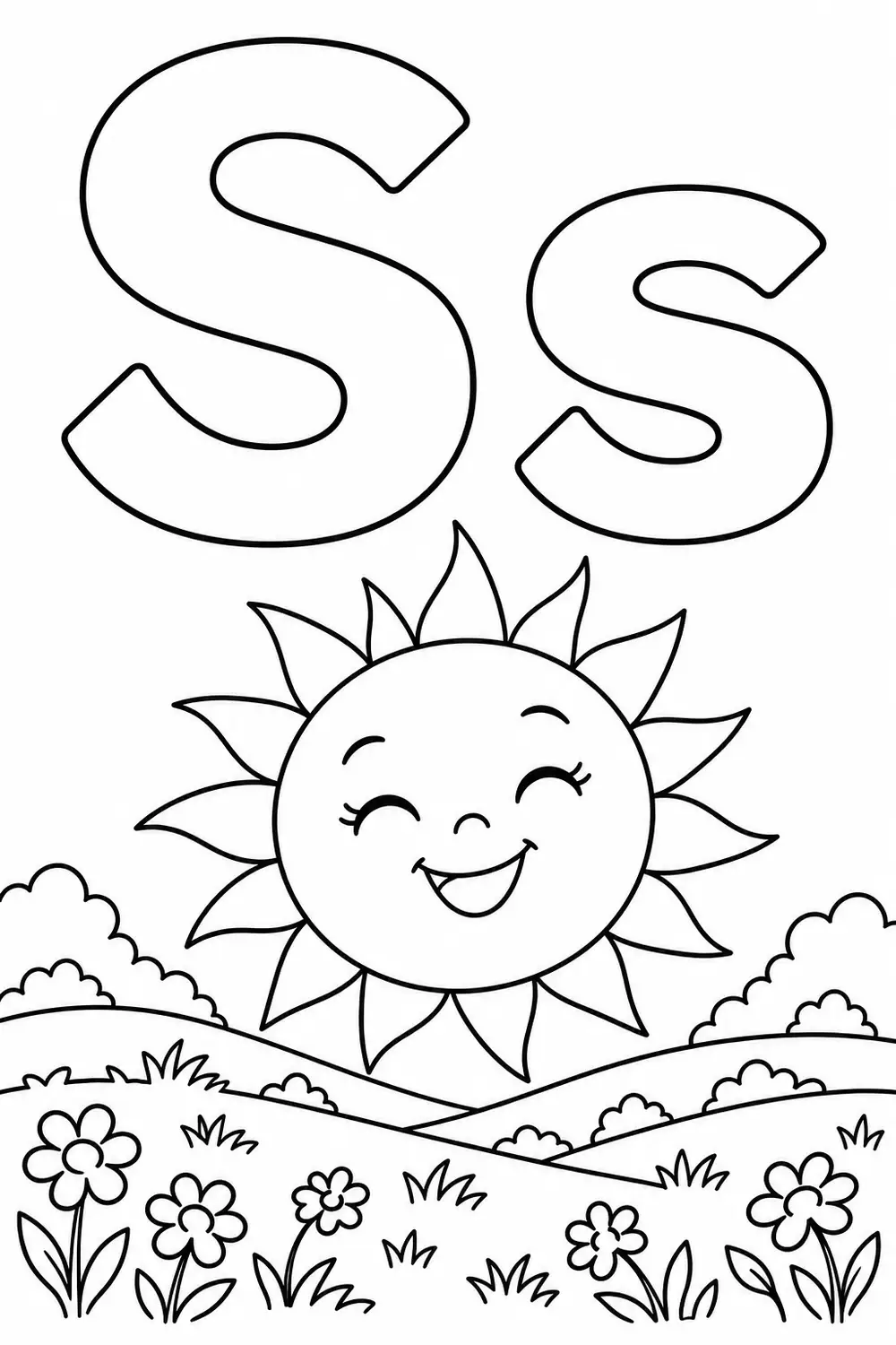 Lettre S comme soleil