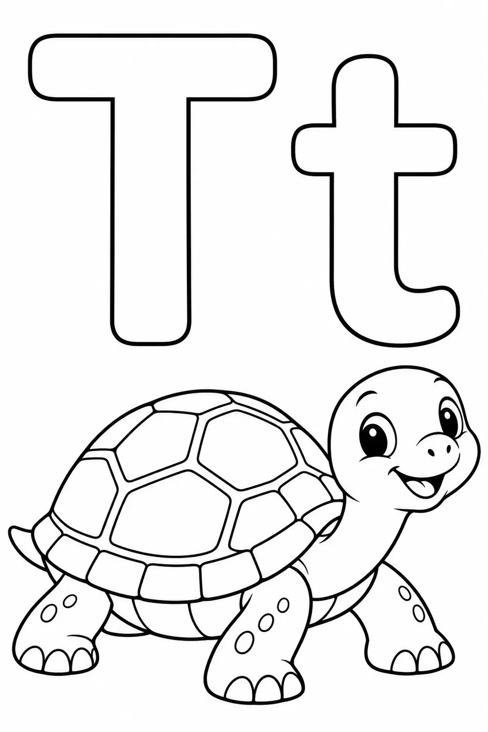 Lettre T comme tortue