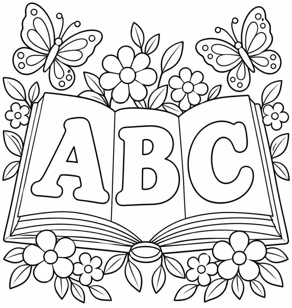 Le livre des lettres ABC
