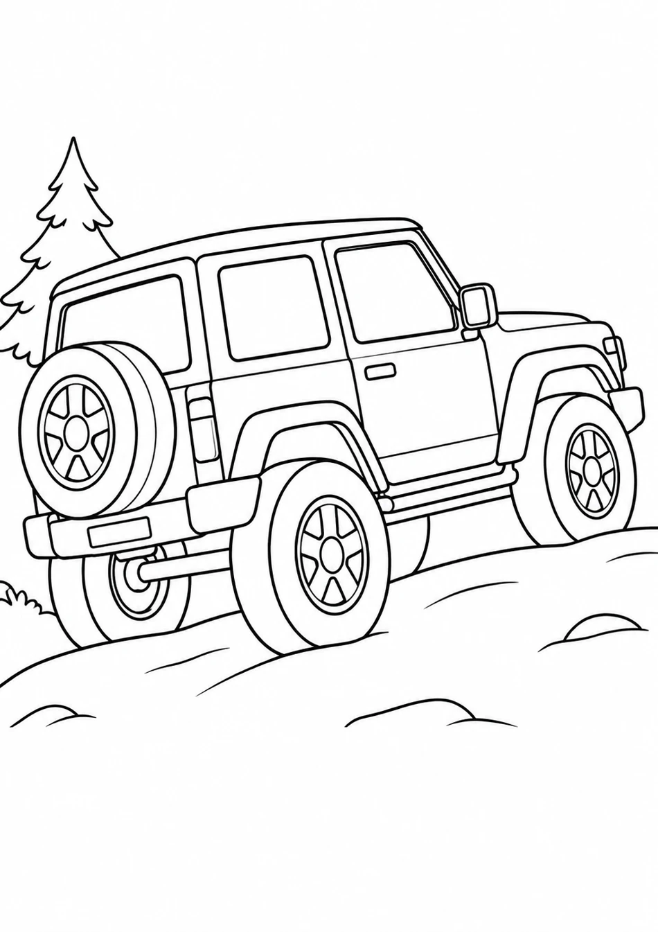 Le 4×4 en balade