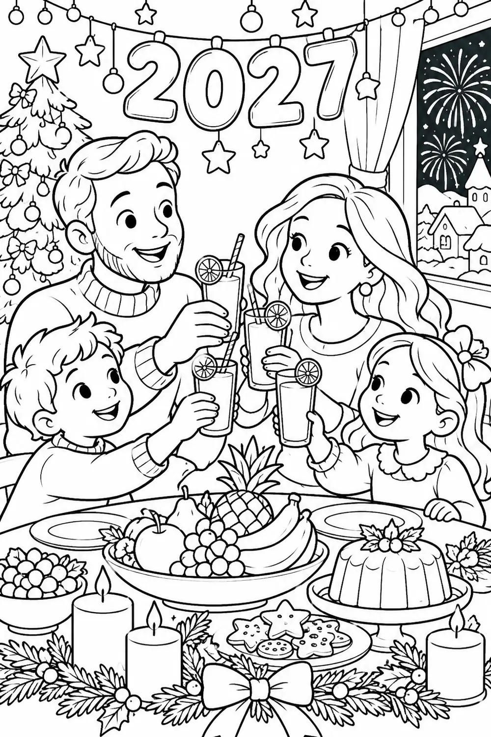 Réveillon en famille
