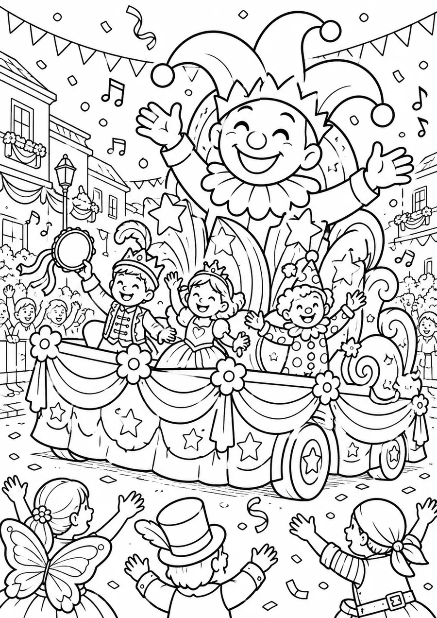 Le grand char du carnaval
