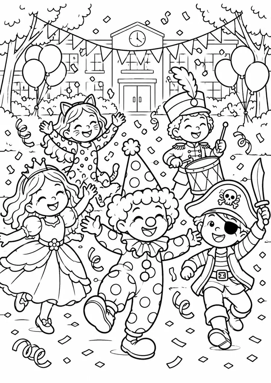Le carnaval à l’école