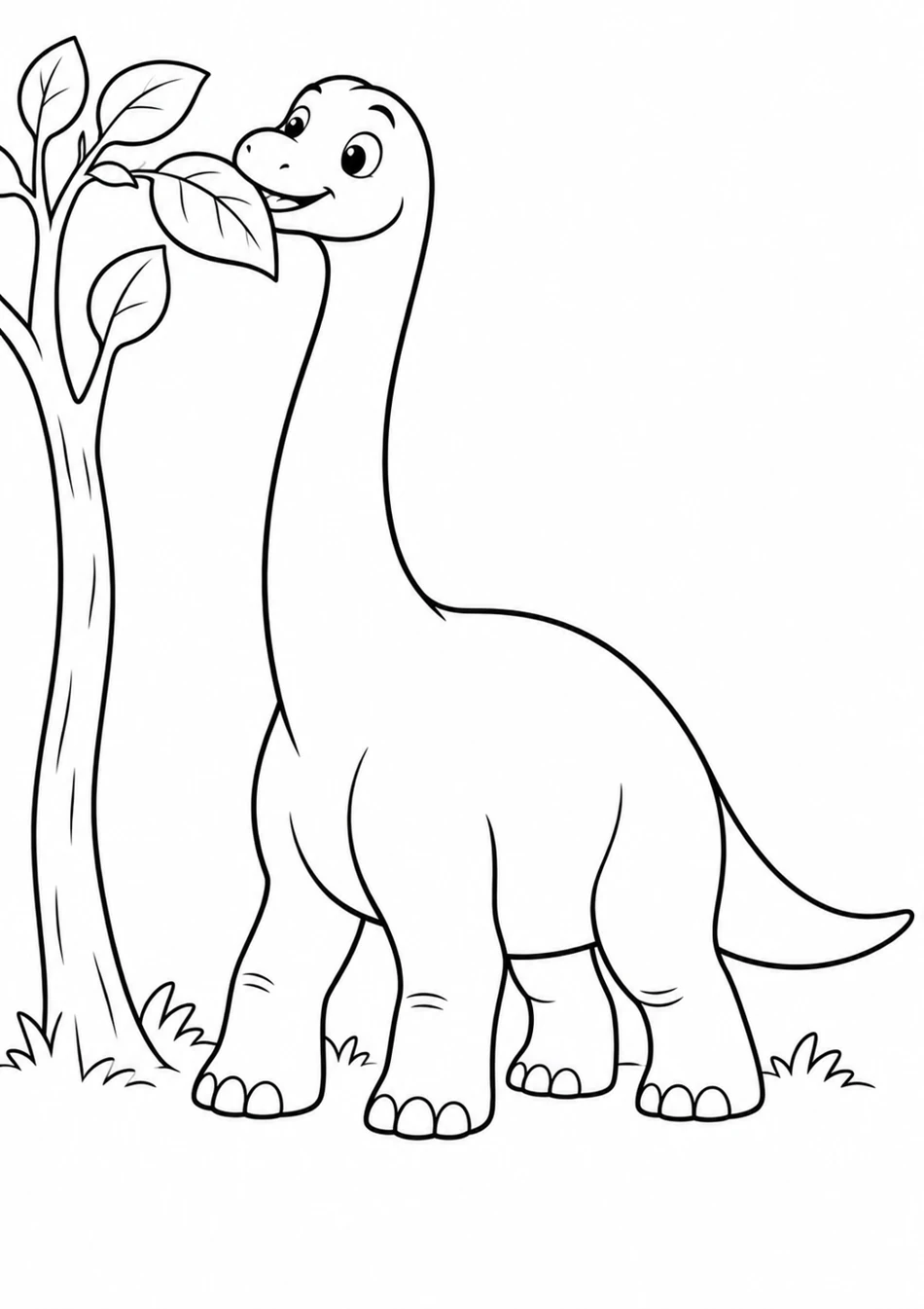 Le brachiosaure gourmand