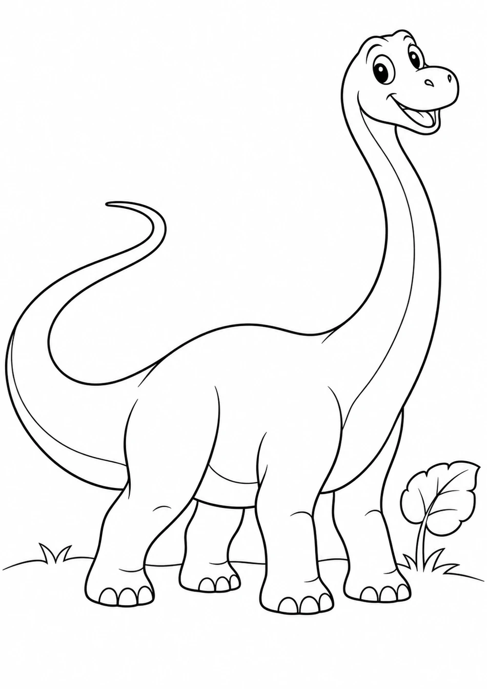 Le diplodocus au long cou