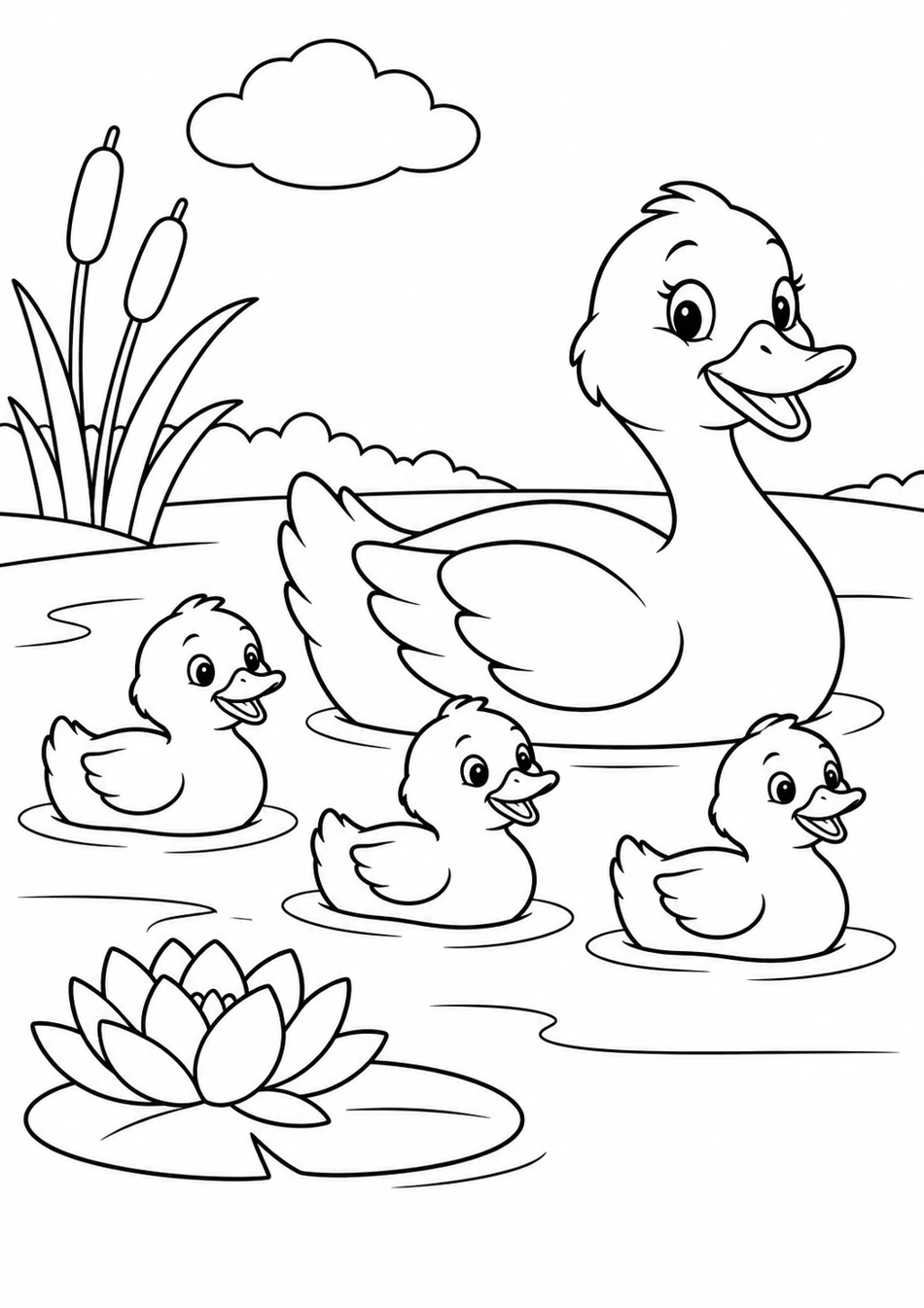 La famille des canards