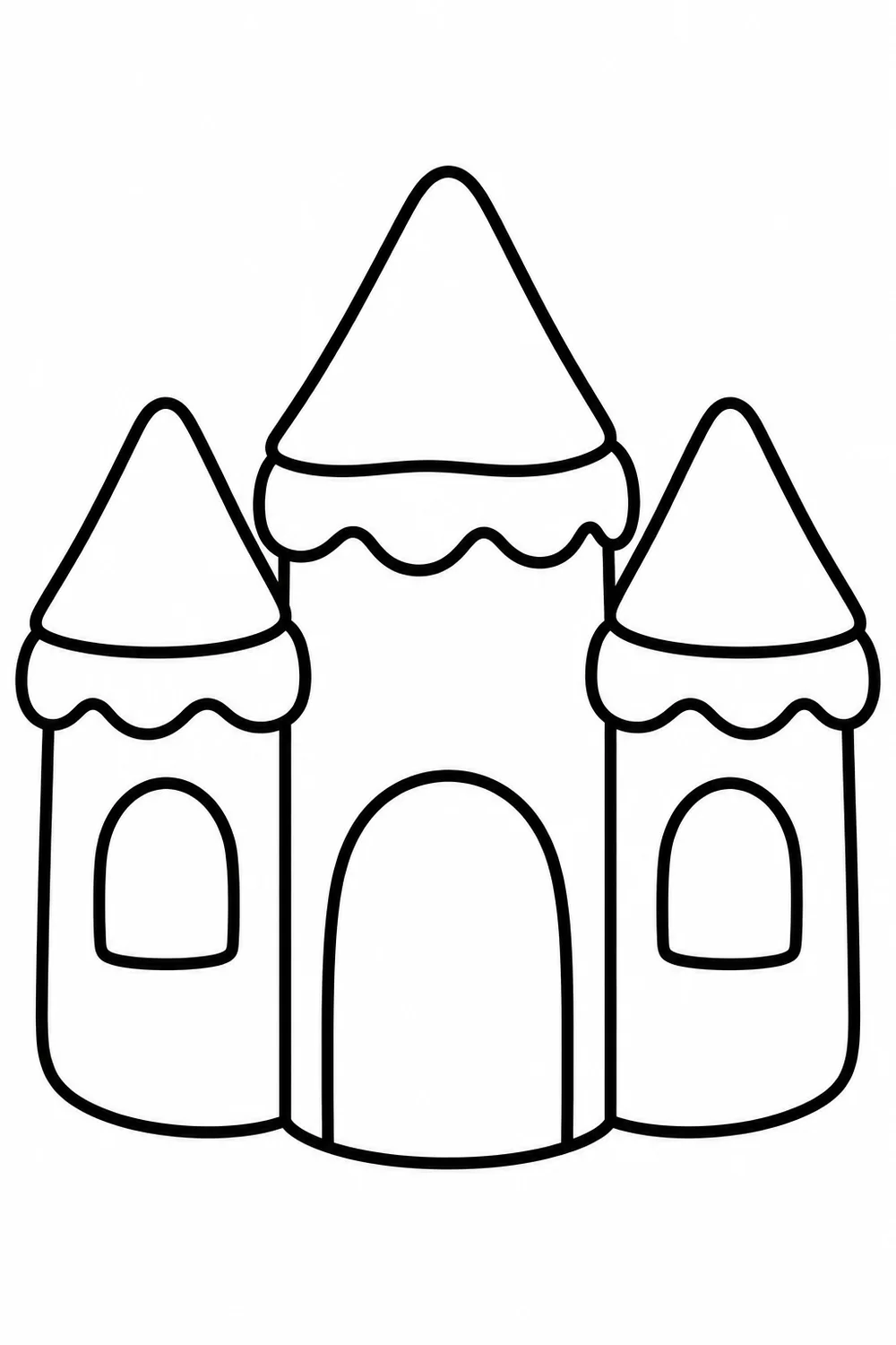 Le gâteau château