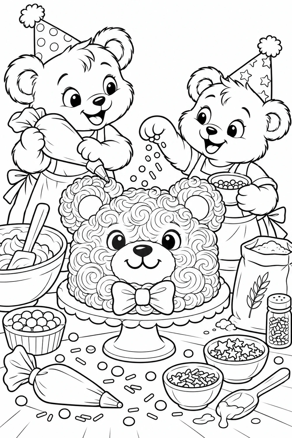 Le gâteau ourson