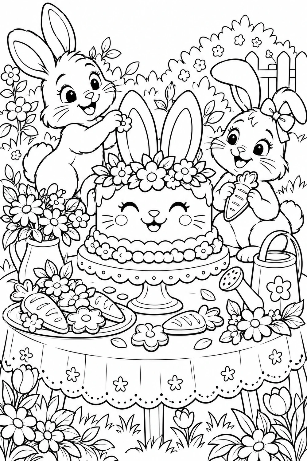 Le gâteau lapin