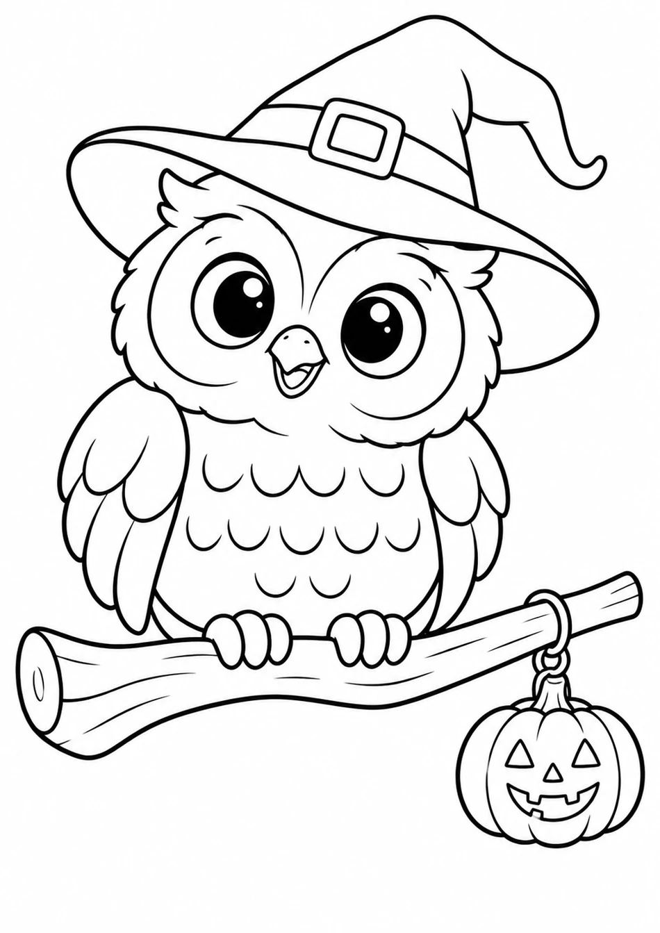 Le hibou d’Halloween