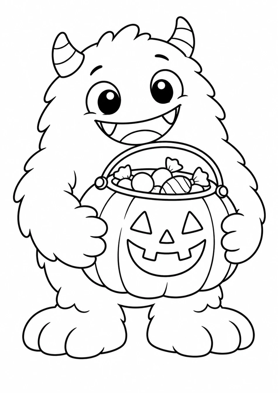 Le petit monstre gourmand