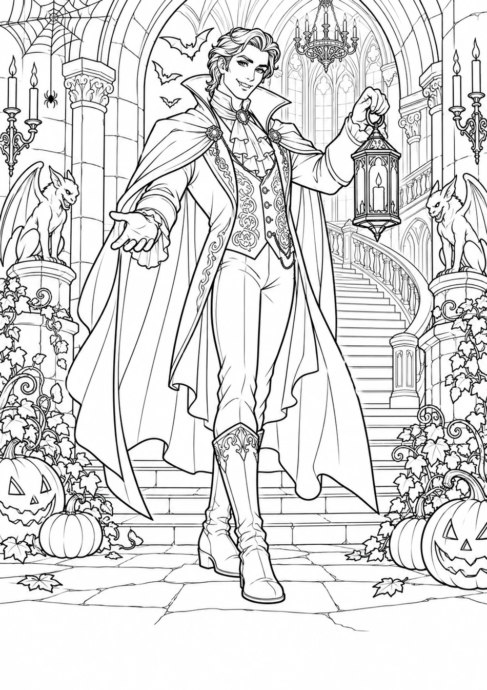 Le vampire du château