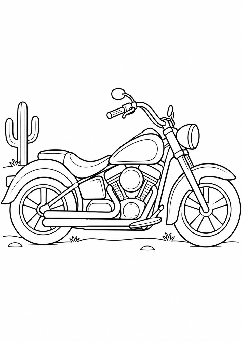 La moto custom