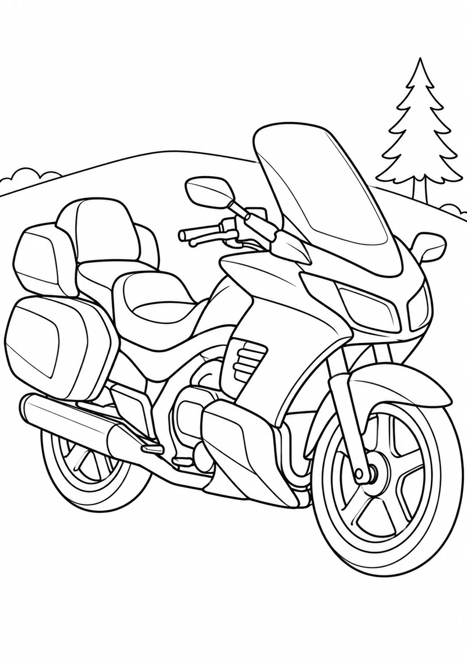 La moto de voyage