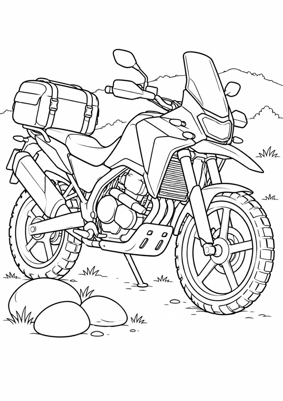 La moto d’aventure