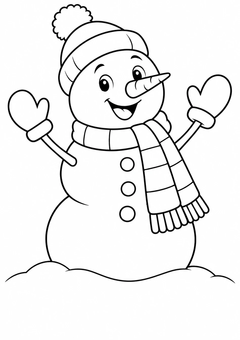 Le bonhomme de neige