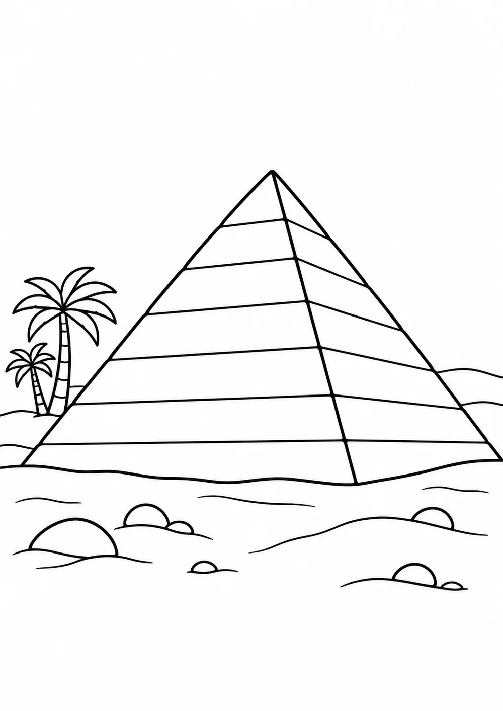 La pyramide d’Égypte