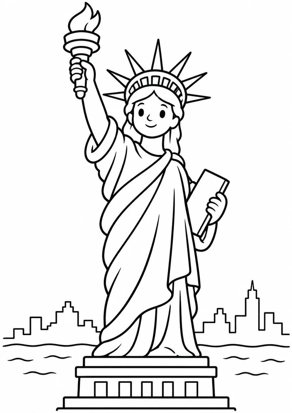 La statue de la Liberté