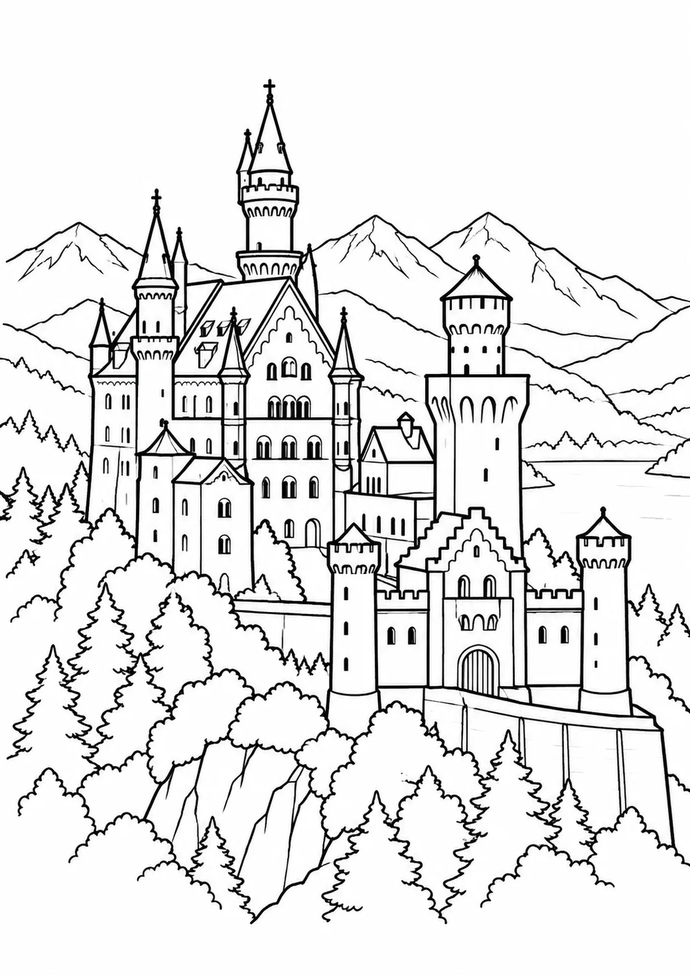 Le château de Neuschwanstein