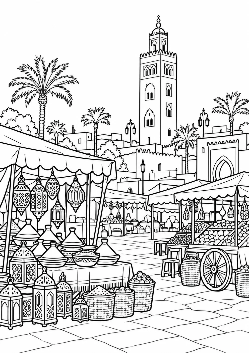 La place Jemaa el-Fna