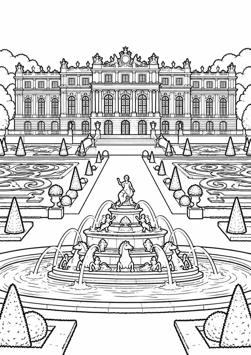 Le château de Versailles
