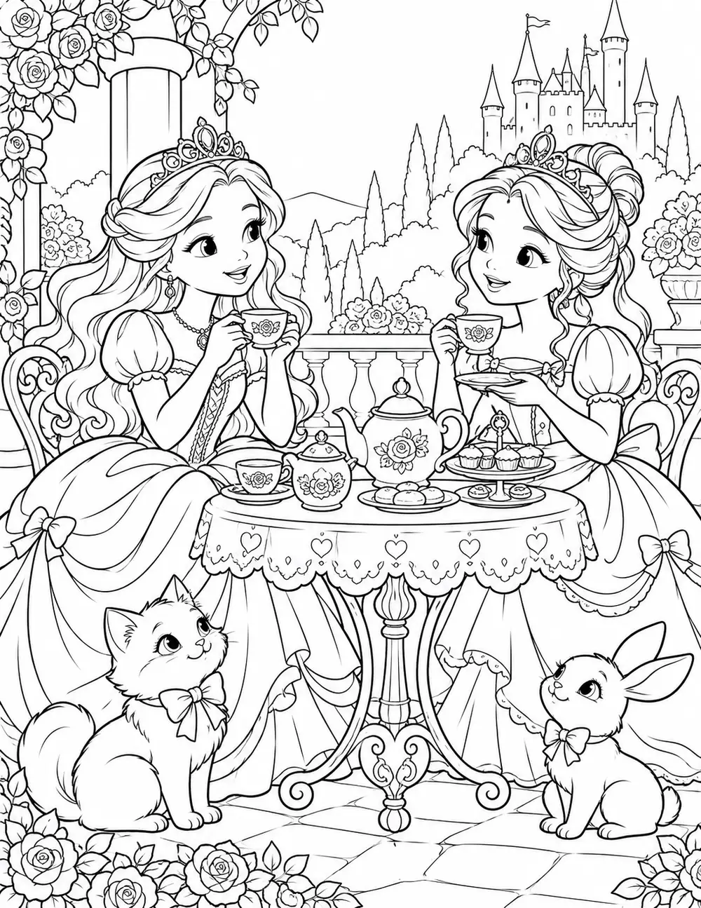 Goûter des princesses amies
