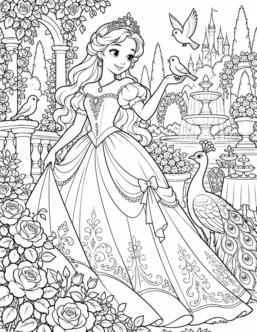 Fête au jardin royal