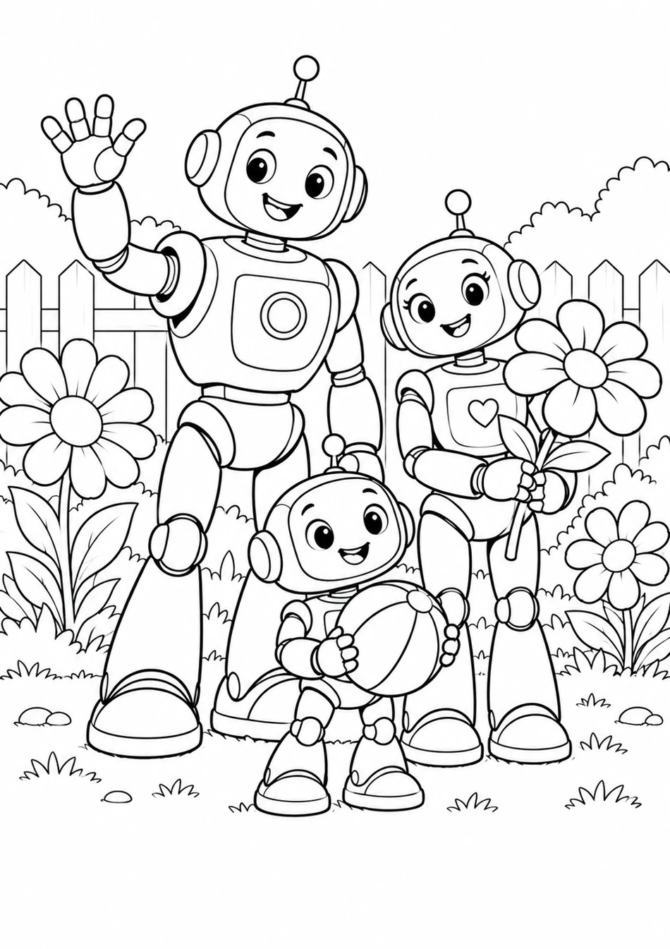 La famille des robots