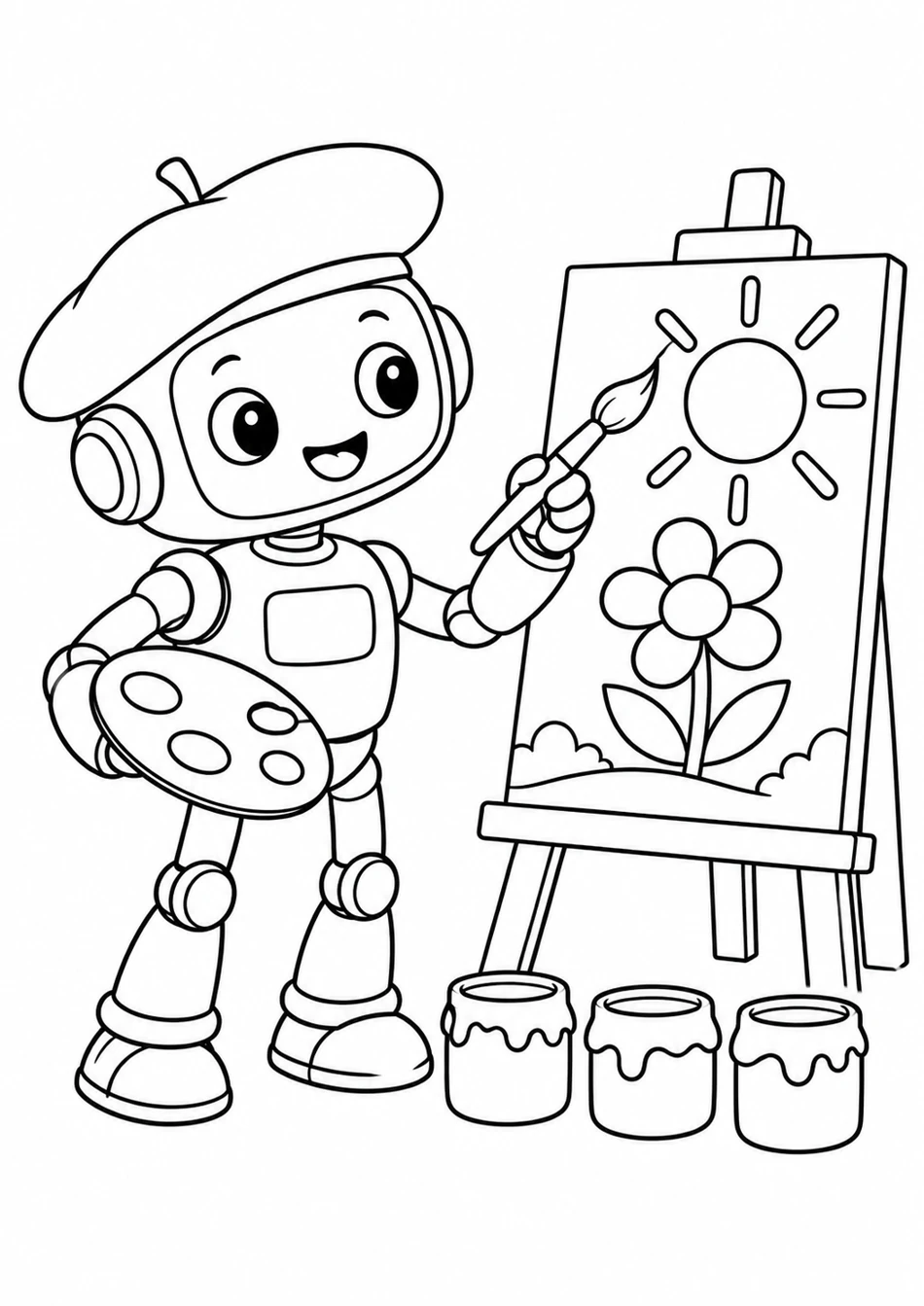Le robot peintre