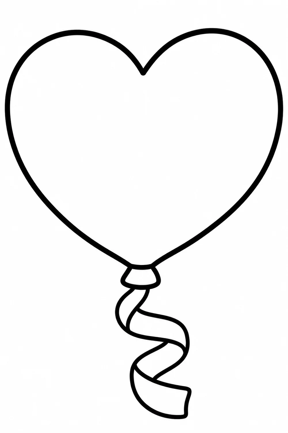 Le ballon en cœur