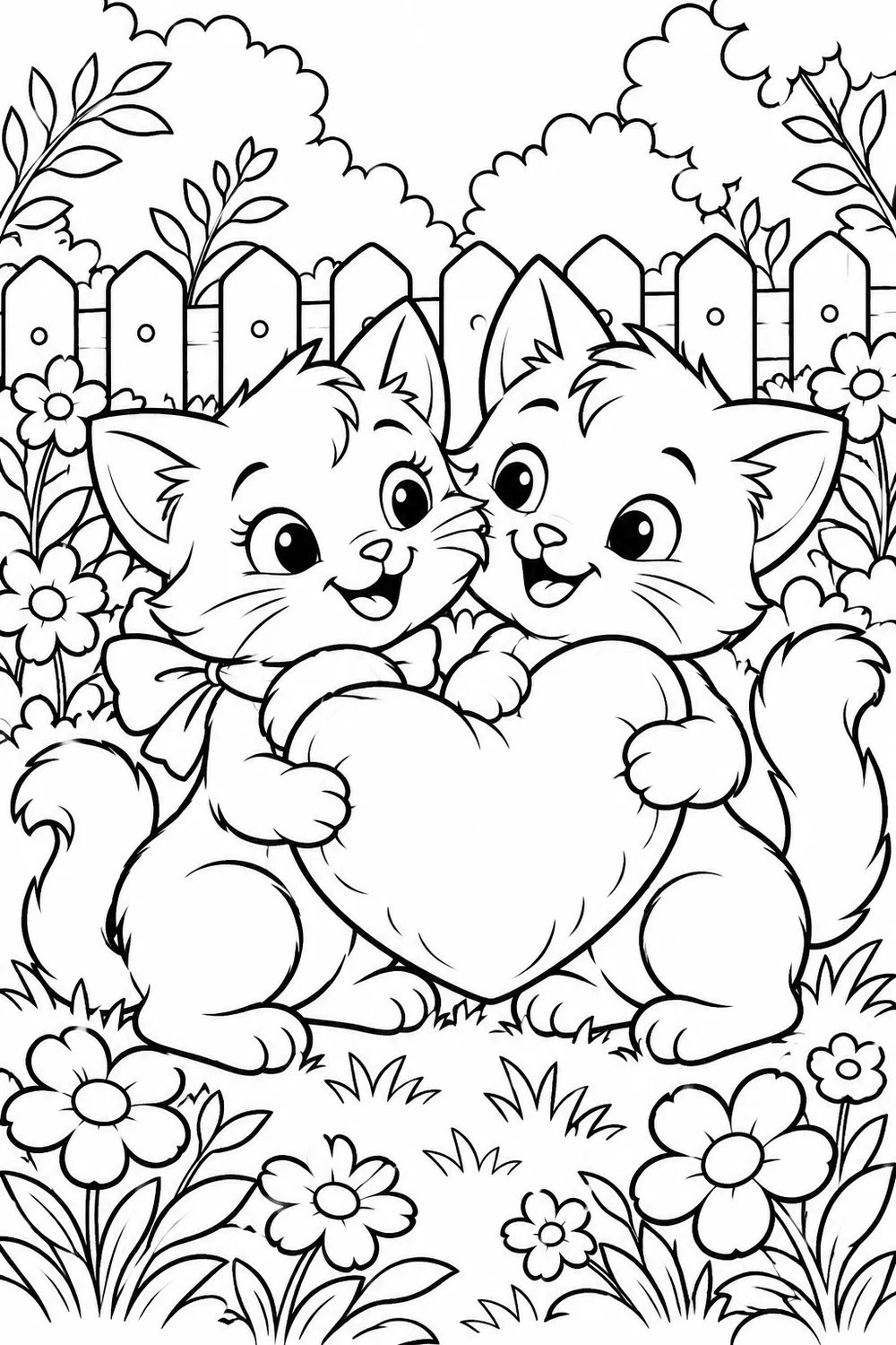 Les chatons au grand cœur
