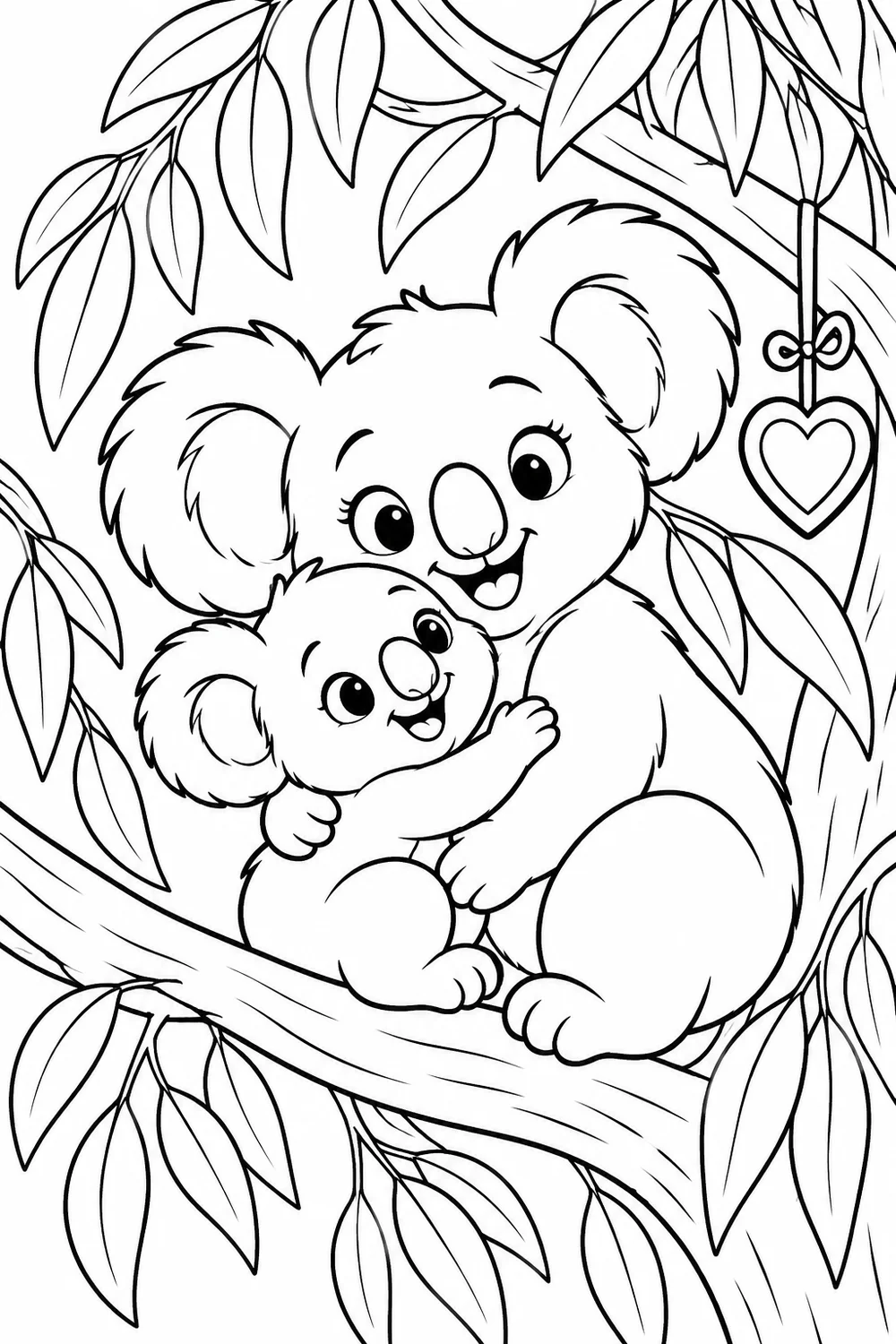 Le koala câlin
