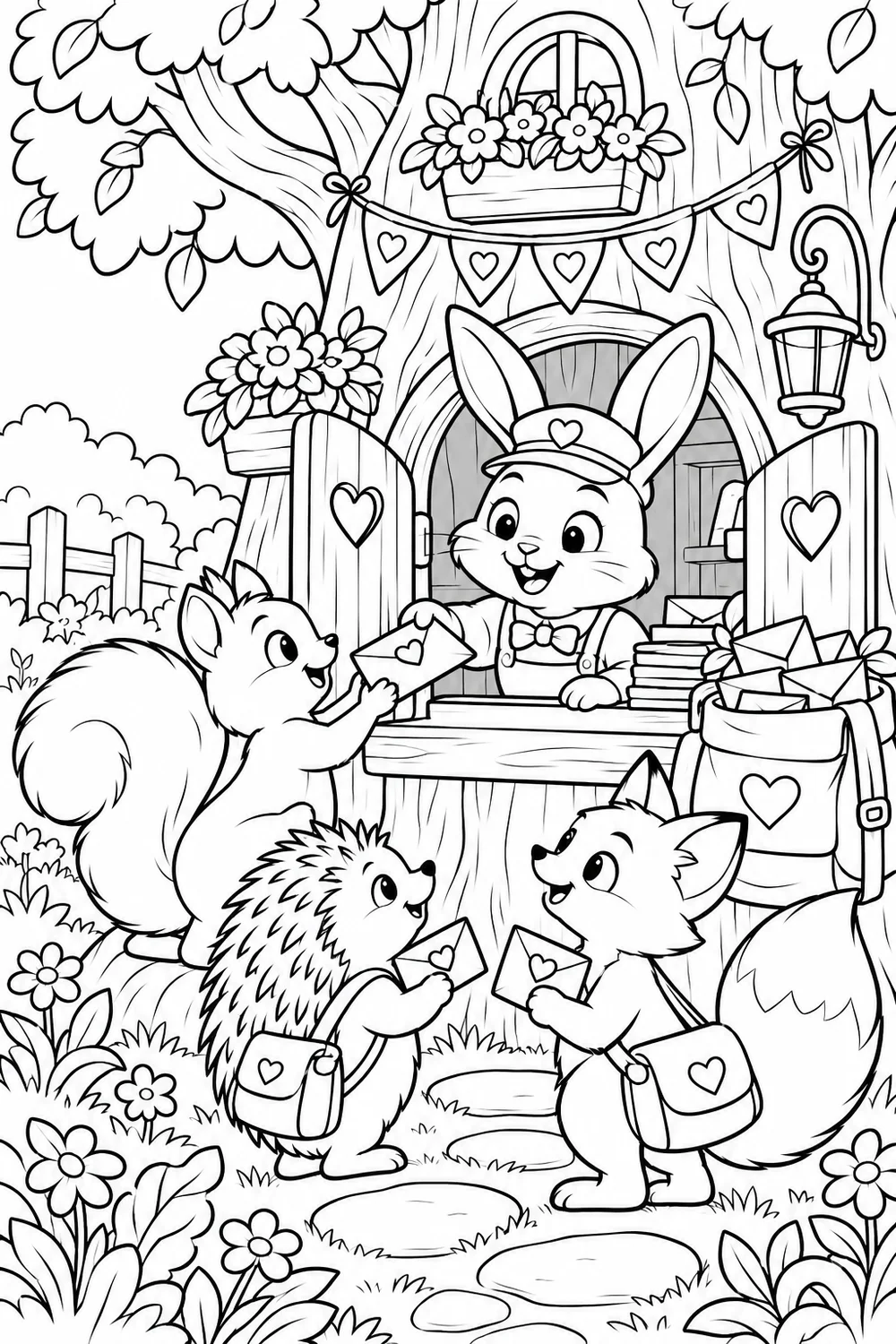 Le courrier des petits animaux